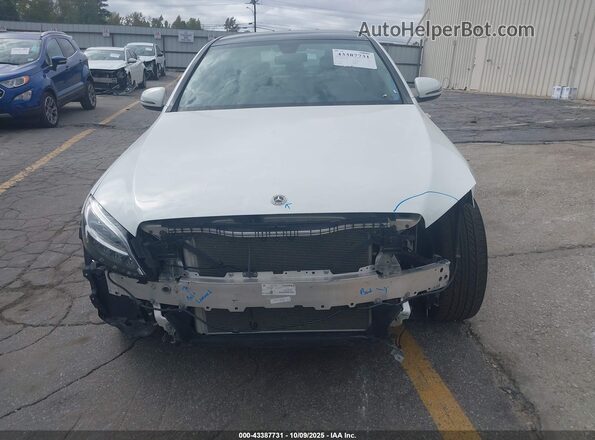 W1KWF8EBXMR649426 2021 MERCEDES-BENZ C-CLASS White Widok zestawu wskaźników