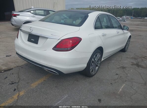 W1KWF8EBXMR649426 2021 MERCEDES-BENZ C-CLASS White Tył prawy