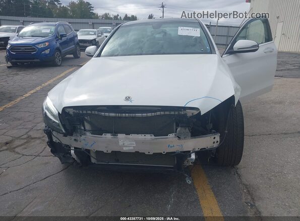 W1KWF8EBXMR649426 2021 MERCEDES-BENZ C-CLASS White Widok z przodu