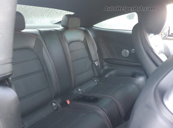 W1KWJ6EB4NG115449 2022 MERCEDES-BENZ C White Հետևի նստատեղերի տեսք