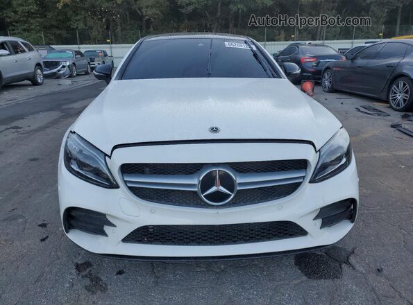 W1KWJ6EB4NG115449 2022 MERCEDES-BENZ C White Դիմացի տեսք