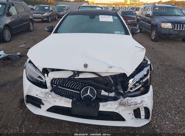 W1KWJ8EB9LF985504 2020 MERCEDES-BENZ C White Առջևի վահանակի տեսք