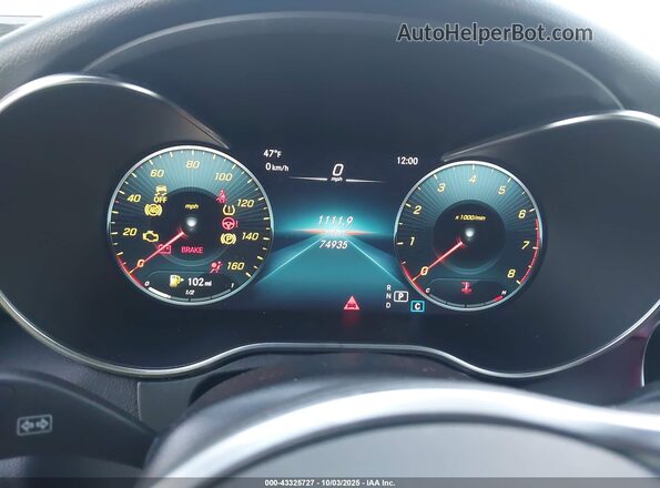 W1KWJ8EB9LF985504 2020 MERCEDES-BENZ C White Սալոնի 360 աստիճան տեսք