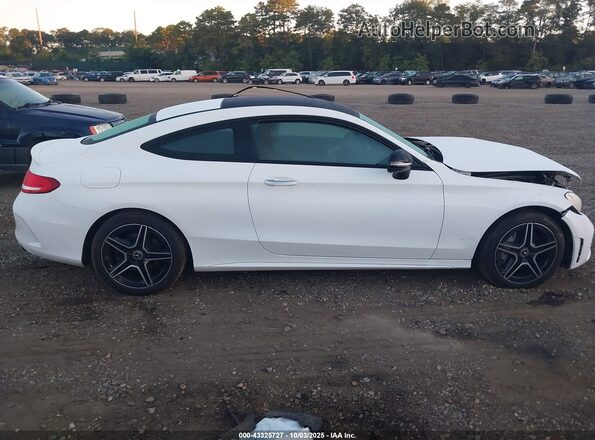 W1KWJ8EB9LF985504 2020 MERCEDES-BENZ C White Սարքավորումների վահանակի տեսք
