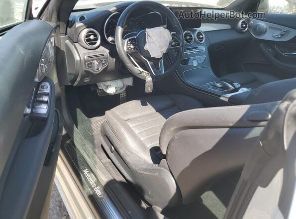 W1KWK8DB6LG025579 2020 MERCEDES-BENZ C White წინა პანელის ხედი