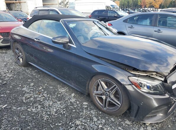W1KWK8EB8LG013044 2020 MERCEDES-BENZ C Черный Передняя правая четверть