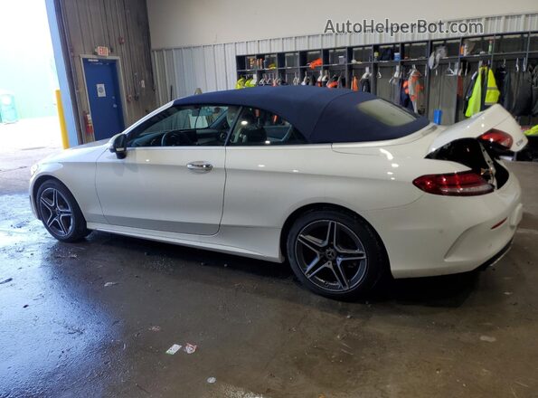 W1KWK8EB8MG081636 2021 MERCEDES-BENZ C Белый Задняя левая четверть