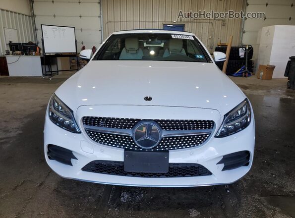 W1KWK8EB8MG081636 2021 MERCEDES-BENZ C Белый Вид спереди