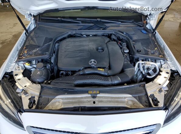 W1KWK8EB8MG081636 2021 MERCEDES-BENZ C Белый Вид задней части салона