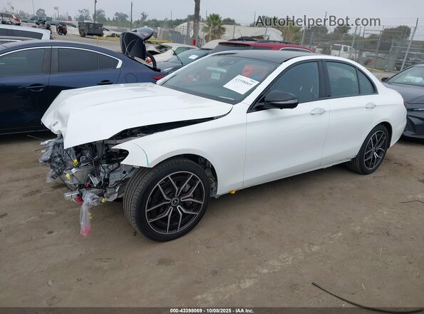 W1KZF5KB2PB181060 2023 MERCEDES-BENZ E-CLASS White Առջևի ձախ երեք քառորդ տեսարան
