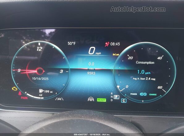 W1KZF5KB6PB150698 2023 MERCEDES-BENZ E-CLASS Black Vista de los asientos traseros