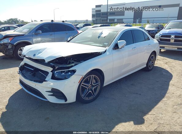 W1KZF5KB7MA932607 2021 MERCEDES-BENZ E-CLASS White Vista tres cuartos delantera izquierda