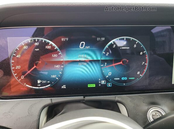 W1KZF5KB7MA939525 2021 MERCEDES-BENZ E Black Vista del cuadro de instrumentos