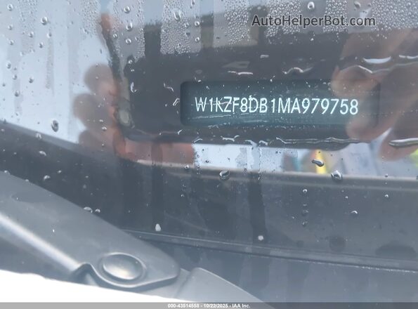 W1KZF8DB1MA979758 2021 MERCEDES-BENZ E-CLASS White ძრავის განყოფილების ხედი