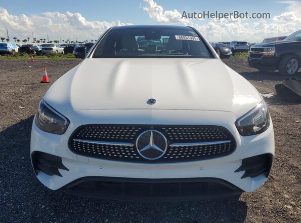 W1KZF8DB4MA972321 2021 MERCEDES-BENZ E Белый Вид спереди