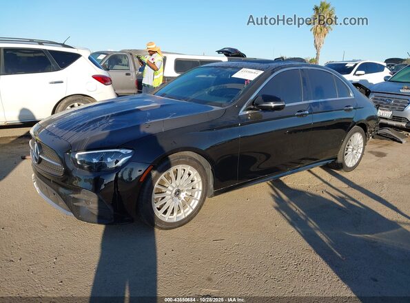 W1KZF8DB5MA946584 2021 MERCEDES-BENZ E-CLASS Black Առջևի ձախ երեք քառորդ տեսարան
