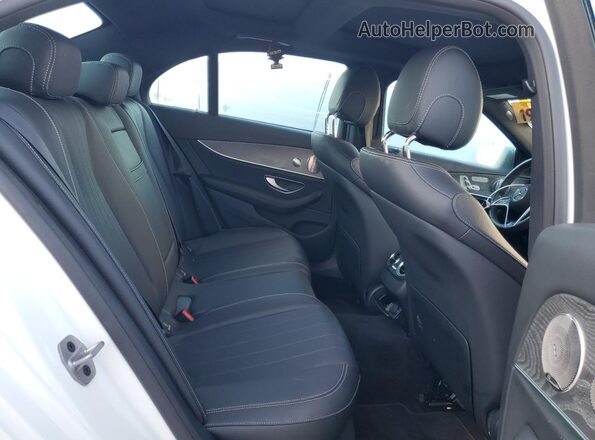 W1KZF8DB5NB070434 2022 MERCEDES-BENZ E White უკანა სავარძლების ხედი