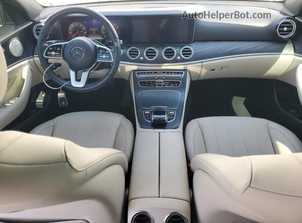 W1KZF8DB6LA768361 2020 MERCEDES-BENZ E White Widok deski rozdzielczej