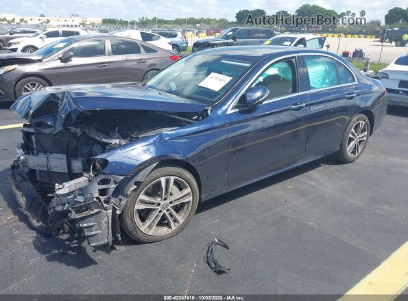 W1KZF8DB7MA974452 2021 MERCEDES-BENZ E-CLASS Blue Front left