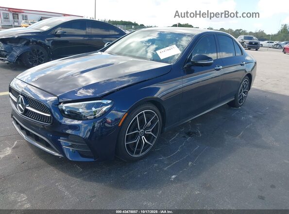 W1KZF8DB7NB090992 2022 MERCEDES-BENZ E-CLASS Dark Blue Przód lewy