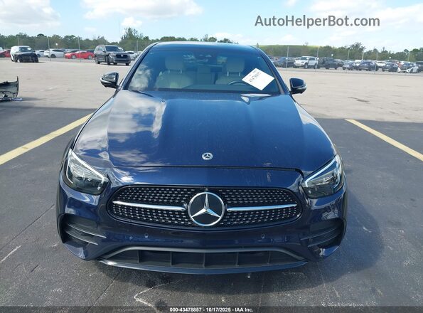 W1KZF8DB7NB090992 2022 MERCEDES-BENZ E-CLASS Dark Blue Widok zestawu wskaźników