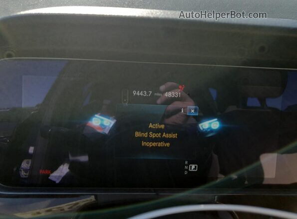 W1KZF8EB3PB115159 2023 MERCEDES-BENZ E Blue Instrument cluster view