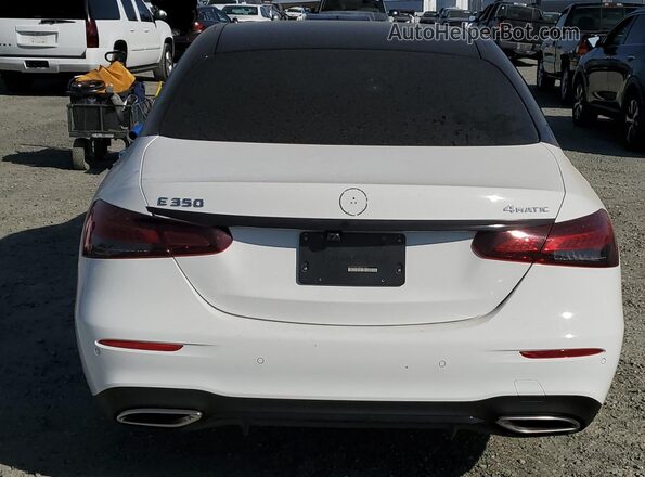 W1KZF8EB4MB005359 2021 MERCEDES-BENZ E White Vista trasera