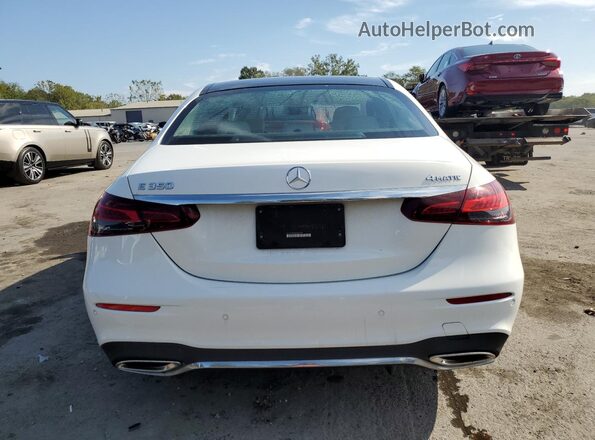 W1KZF8EB7MA882899 2021 MERCEDES-BENZ E White უკანა ხედი