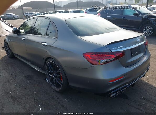 W1KZF8KB6MA963204 2021 MERCEDES-BENZ AMG E 63 Gray Trasero izquierdo