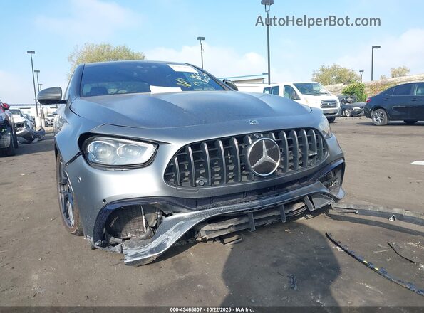 W1KZF8KB6MA963204 2021 MERCEDES-BENZ AMG E 63 Gray Vista frontal