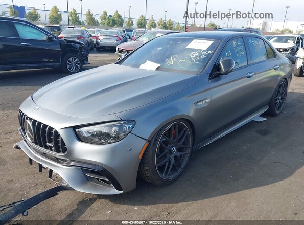 W1KZF8KB6MA963204 2021 MERCEDES-BENZ AMG E 63 Gray Vista tres cuartos delantera izquierda