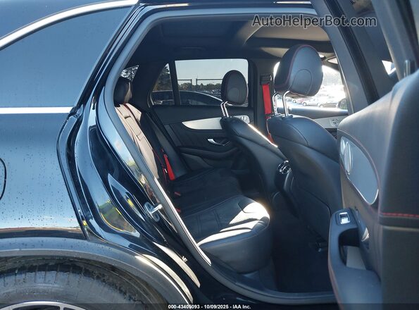 W1N0G6EB2NG121001 2022 MERCEDES-BENZ AMG GLC 43 Black VIN კოდის სტიკერის ხედი