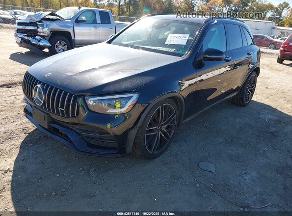 W1N0G6EB4MF978120 2021 MERCEDES-BENZ AMG GLC 43 Black Առջևի ձախ երեք քառորդ տեսարան