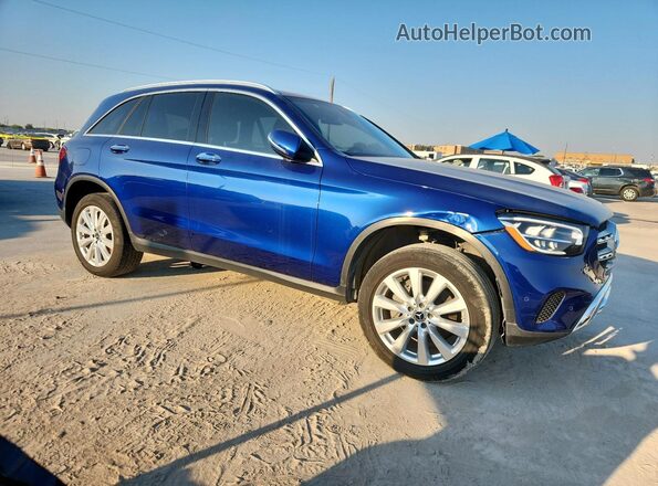 W1N0G8DB0MV306459 2021 MERCEDES-BENZ GLC-CLASS Blue Առջևի աջ