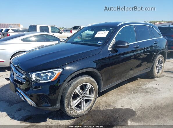 W1N0G8DB3MF898451 2021 MERCEDES-BENZ GLC 300 Black Առջևի ձախ երեք քառորդ տեսարան