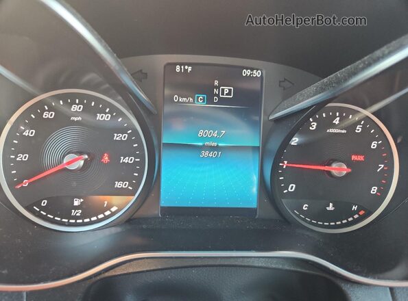 W1N0G8DB3MF911599 2021 MERCEDES-BENZ GLC-CLASS Black Սարքավորումների վահանակի տեսք