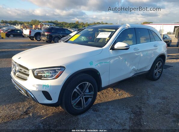 W1N0G8DB4MF961539 2021 MERCEDES-BENZ GLC 300 White Przód lewy