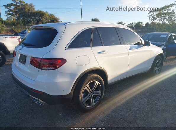 W1N0G8DB4MF961539 2021 MERCEDES-BENZ GLC 300 White Tył prawy