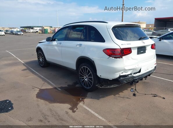 W1N0G8DB4MV322955 2021 MERCEDES-BENZ GLC 300 Белый Задняя левая четверть
