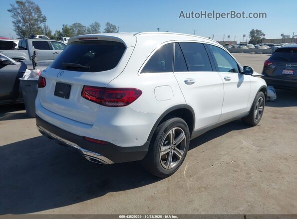 W1N0G8DB5MV303296 2021 MERCEDES-BENZ GLC 300 White უკანა მარჯვენა