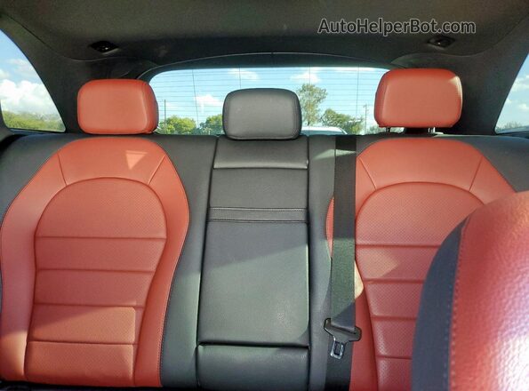W1N0G8DB8LF823064 2020 MERCEDES-BENZ GLC-CLASS White უკანა სალონის ხედი
