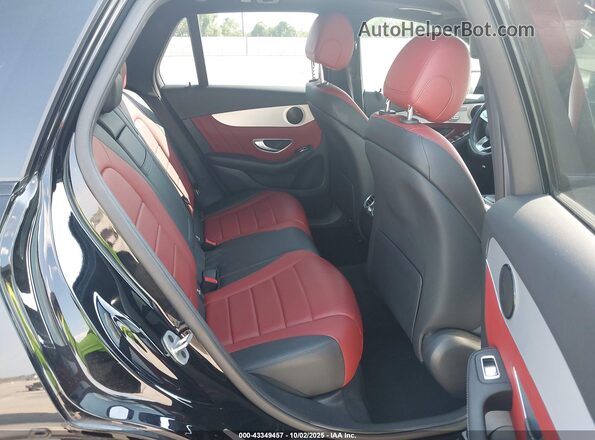 W1N0G8DB8MV321050 2021 MERCEDES-BENZ GLC 300 Black Widok naklejki z numerem VIN