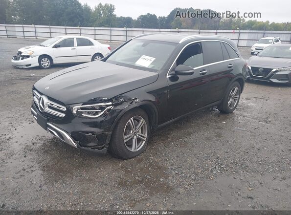 W1N0G8DB9MV298524 2021 MERCEDES-BENZ GLC 300 Черный Передняя левая четверть