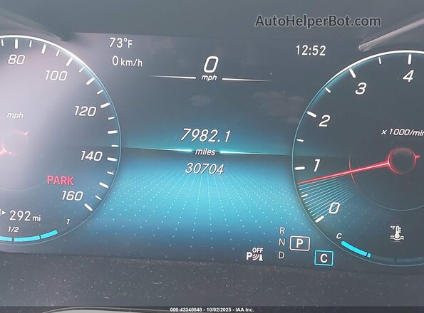 W1N0G8EB1LF806945 2020 MERCEDES-BENZ GLC 300 White 