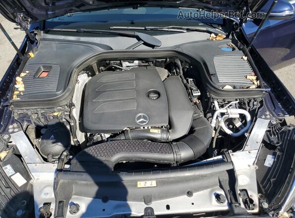 W1N0G8EB1MF875541 2021 MERCEDES-BENZ GLC-CLASS Blue Engine compartment view