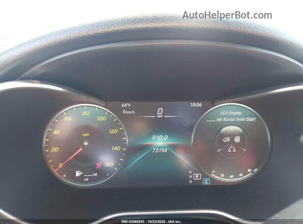 W1N0G8EB2MV281451 2021 MERCEDES-BENZ GLC 300 White Vista de los asientos traseros
