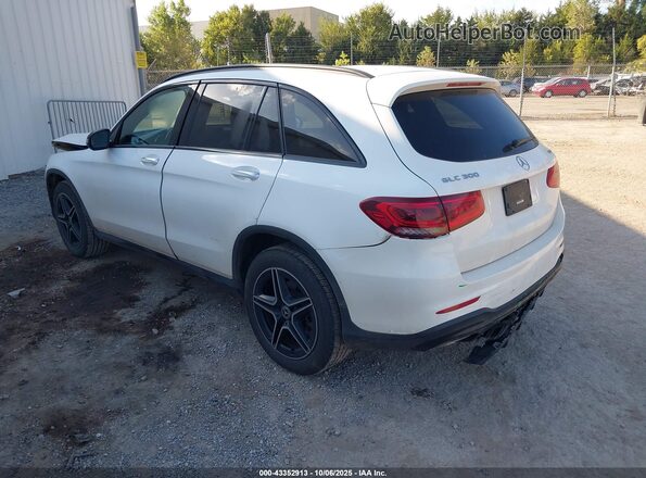 W1N0G8EB4LF830317 2020 MERCEDES-BENZ GLC 300 White Задня ліва чверть