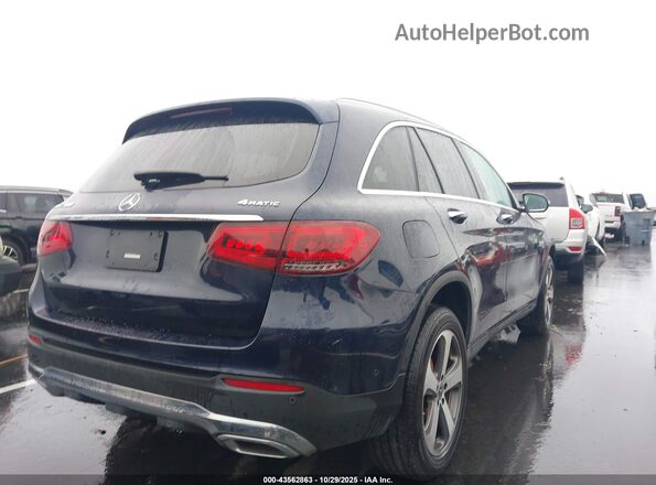 W1N0G8EB4NG041890 2022 MERCEDES-BENZ GLC 300 Dark Blue Задняя правая четверть