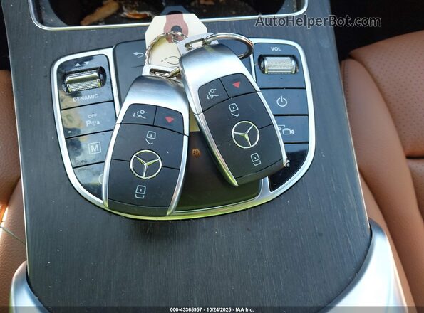 W1N0G8EB4NG080141 2022 MERCEDES-BENZ GLC 300 Blue Dashboard view