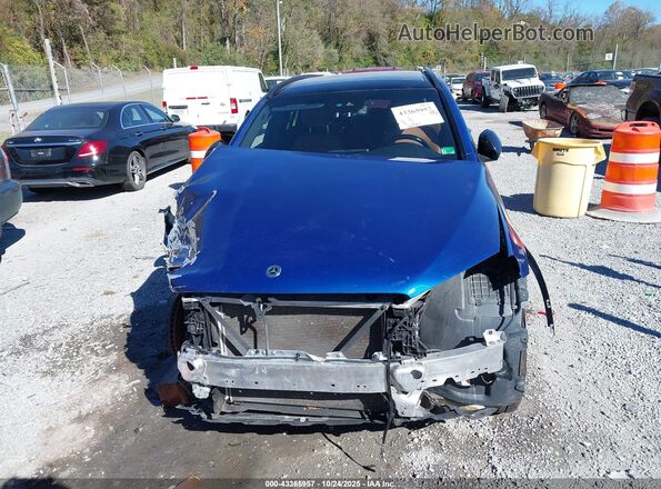 W1N0G8EB4NG080141 2022 MERCEDES-BENZ GLC 300 Blue Rear interior view